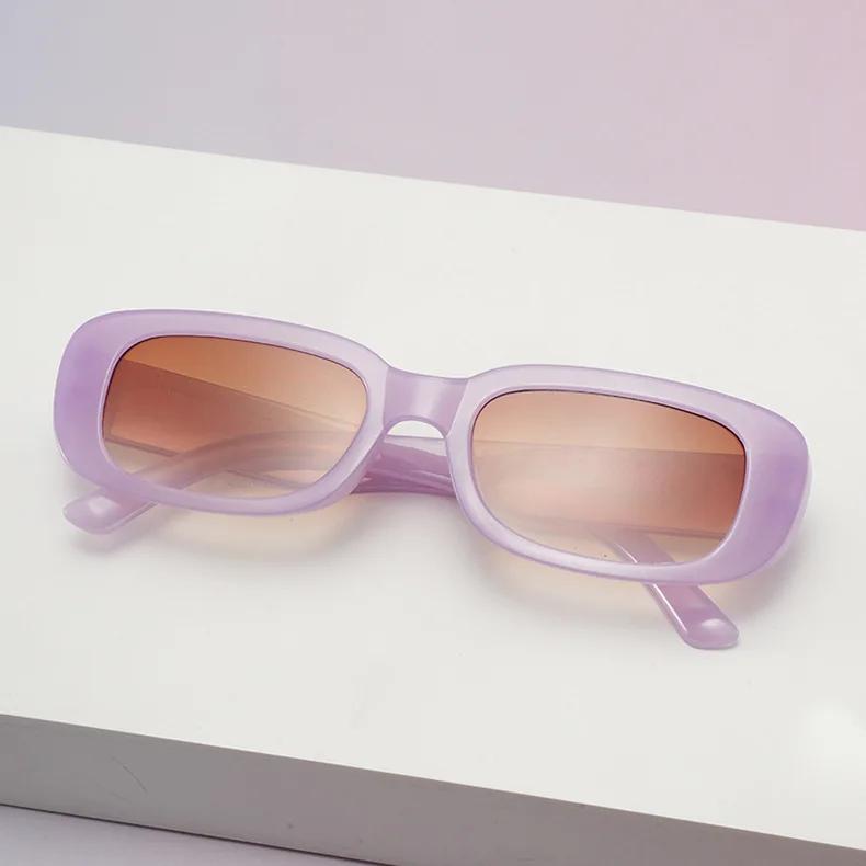 Nuovi Occhiali da Sole alla Moda Colore Caramella Montatura Piccola Uomo Donna Stile Vintage Trendy Occhiali Transfrontalieri