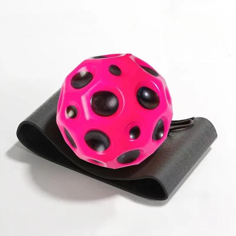 Hoge Elastische Decompressie Maansteen Bal met Stuiter Touw voor Kinderen en Ouderen Leuk Stress Verlichting Buiten Fitness Speelgoed