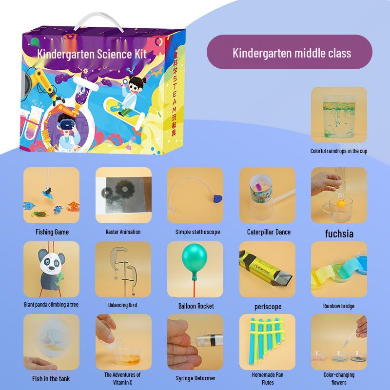 STEM Science Experiment Kit for Kids: Physics & Chemistry