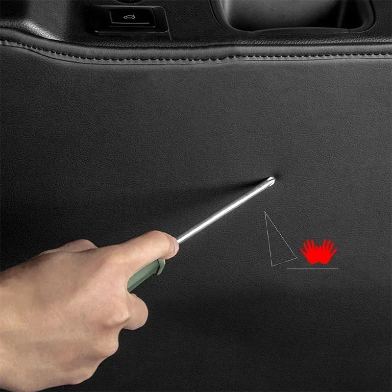 Car Rear Trunk Tailgate Mat For Hyundai Custo Custin 2021-2024 Anti-Dirty Protective PU Leather Decoration Pad Waterproof Mat