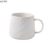 Keramiktasse mit einfarbigem Steinmuster und großer Kapazität, Getränketasse, Kaffeetasse, Milchtasse, Paartassen für den Haushalt, Teetassen, Wassertassen