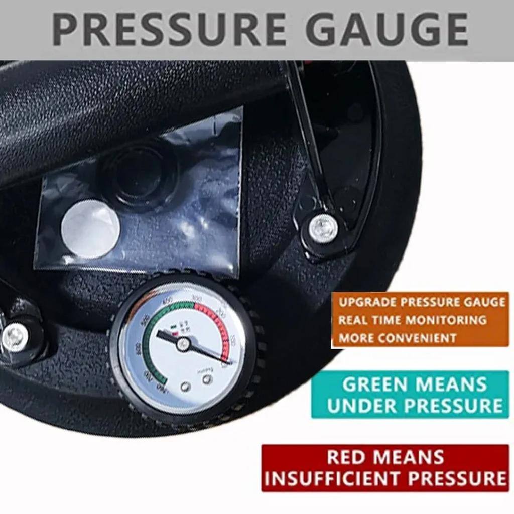 Neueste mit Manometer Vakuumsaugnapf 8 Zoll Schwerlast-Vakuumheber für Granitfliesen Glas Manuelles Heben Heben