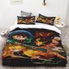 Duvet Cover Kamado Nezuko Demon Slayer Bedding Set Set Bedspread Pillowcase King Queen Full Single Size Bed Linen Kids Teen Gift