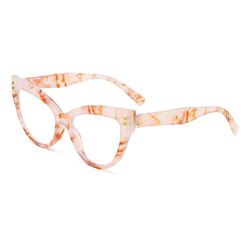 Cat Eye Frame Blue Light Blocking Presbyopia Eyewear Ultra Light Reading Eyewear Luxury Oversized Far Sight Glasses