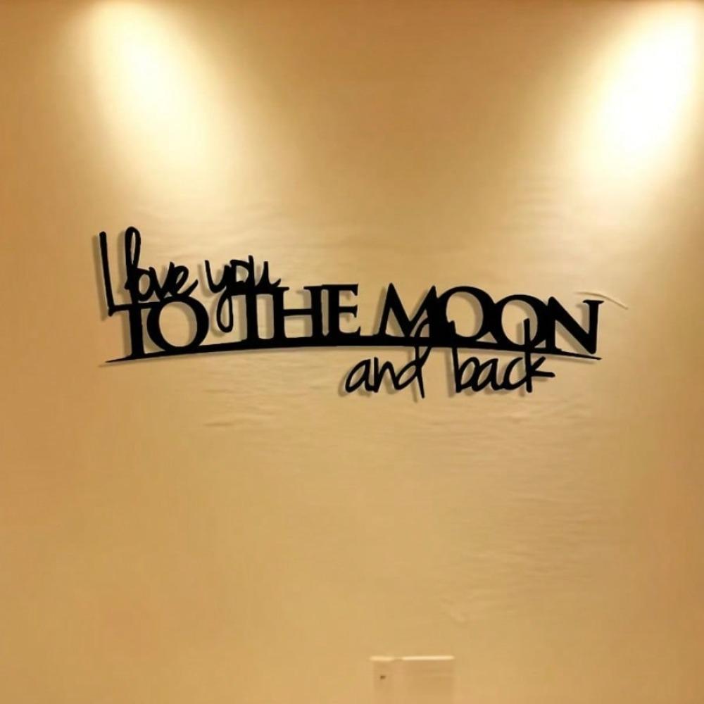 Metal Wall Art Decor Simple Artistic Wall Coverings Living Room Foyer Birthday Gift