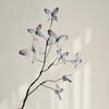 Butterfly Flower Branches Decor Handcrafted Silk Flower Arrangement