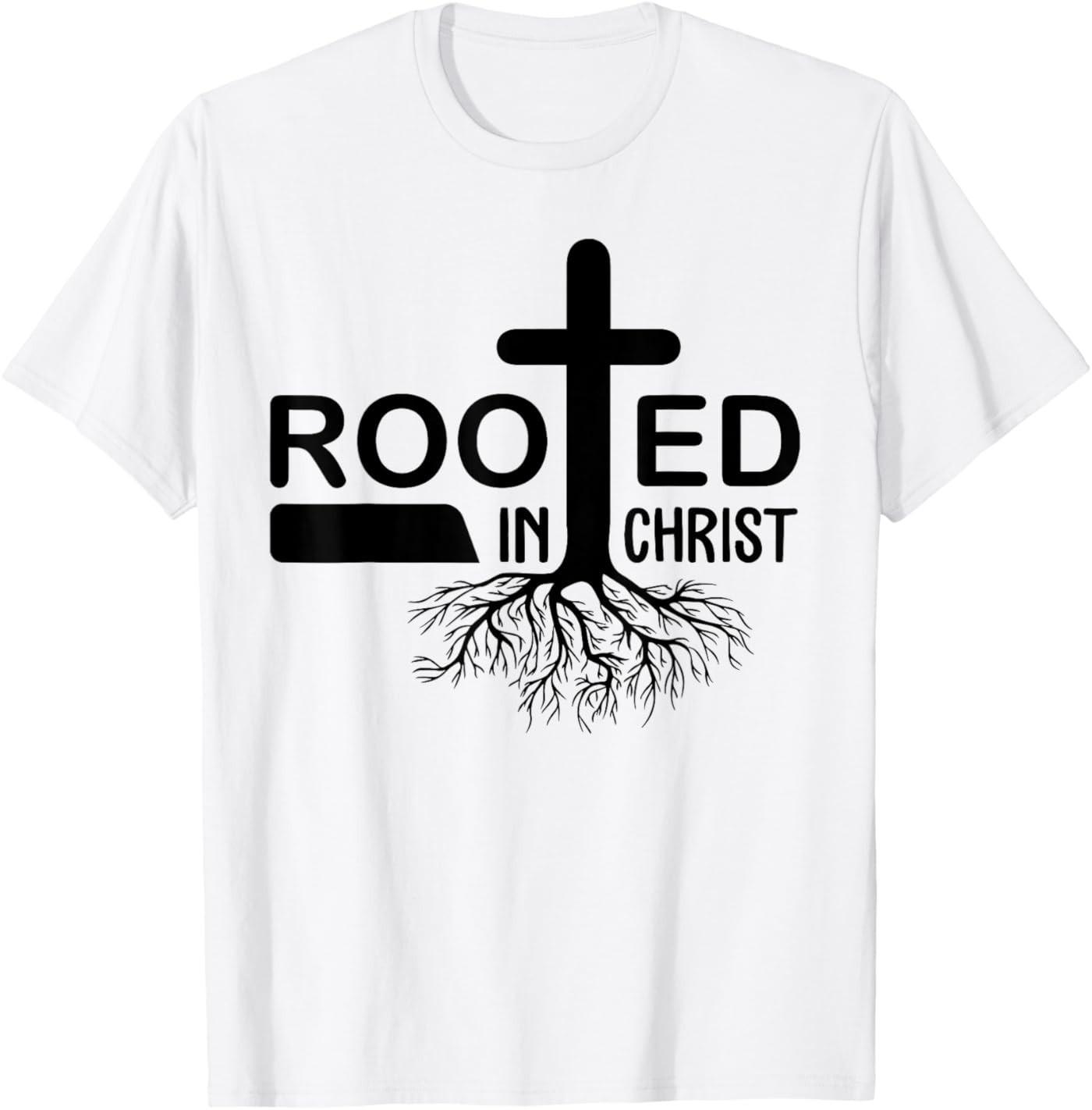 Rooted In Christ T-Shirt S разноцветный
