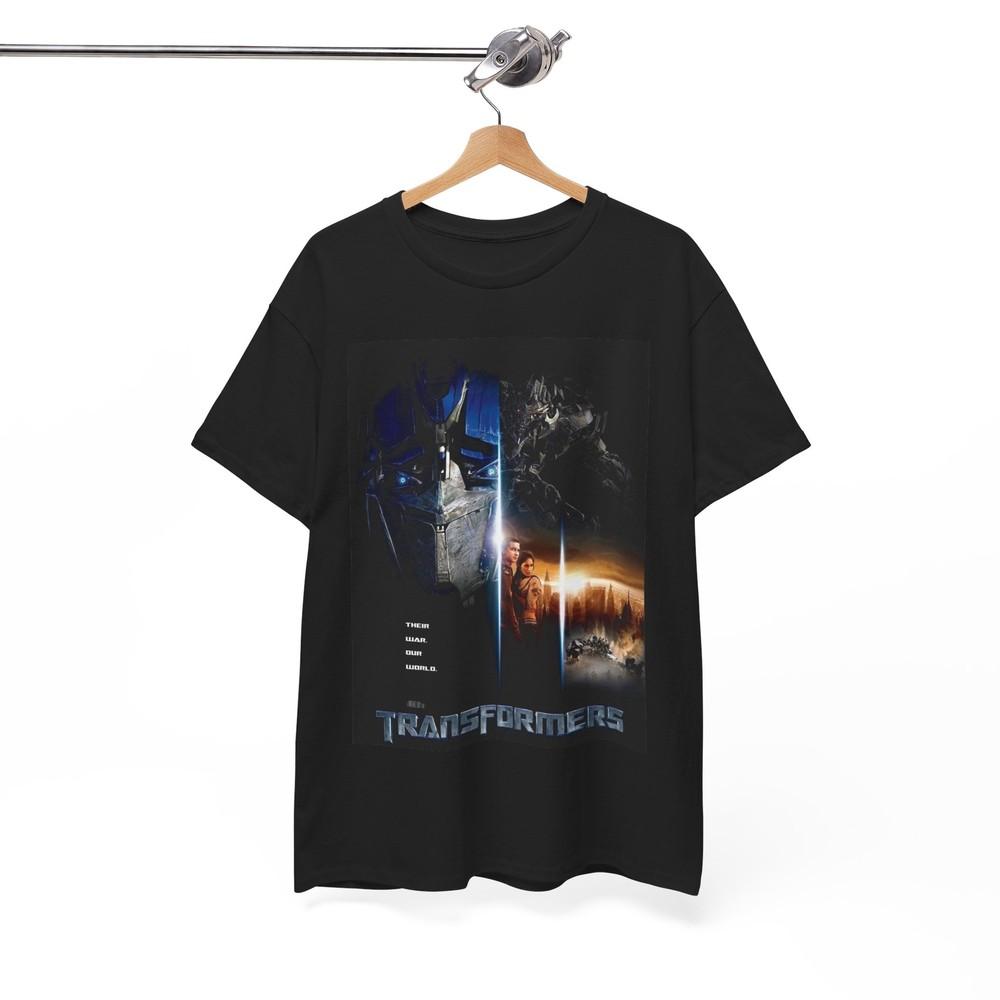 

Transformers T shirt Retro Movie Poster Unisex Heavy Cotton Tee Unisex T-Shirt XXXXL
