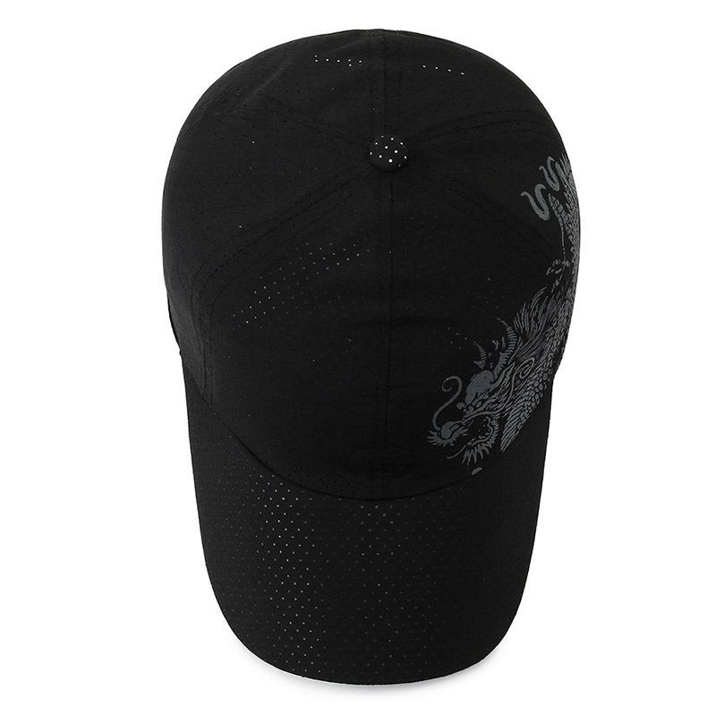 Spring and summer quick-drying sports baseball cap simple men's and women's caps fashion mesh breathable mountaineering travel hat