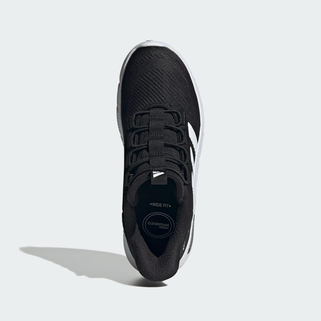 adidas CLOUDFOAM FLEX RAPIDFIT HP7002 Women's Sportswear Sneakers Core Black / Cloud White / Silver Metallic