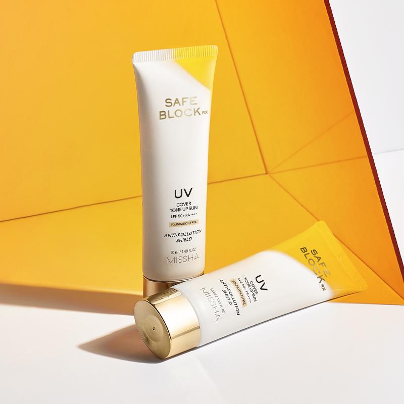 MISSHA Safe Block RX UV Cover Tone Up Sun SPF 50+ PA+++ 50ml