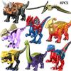 Bunte Jurassische Beutel-Dinosaurier Bausteine 8 Sorten Intelligentes Spielzeug