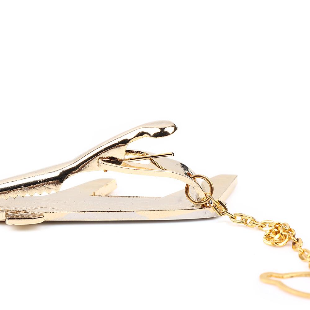 Wedding Gifts Airplane Shape Jewelry Metal Shirt Tie Pin Necktie Clip Aircraft Clips Men Tie Clip