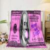 Money Never Sleeps Blanket Flannel Blanket Throw Blanket Sofa Cover Blanket Soft Premium Blanket Picnic Blanket Tv Blanket Gifts