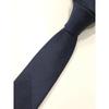 Daks Silk Blend Solid Navy Slim Tie Dmg1acf1271n1