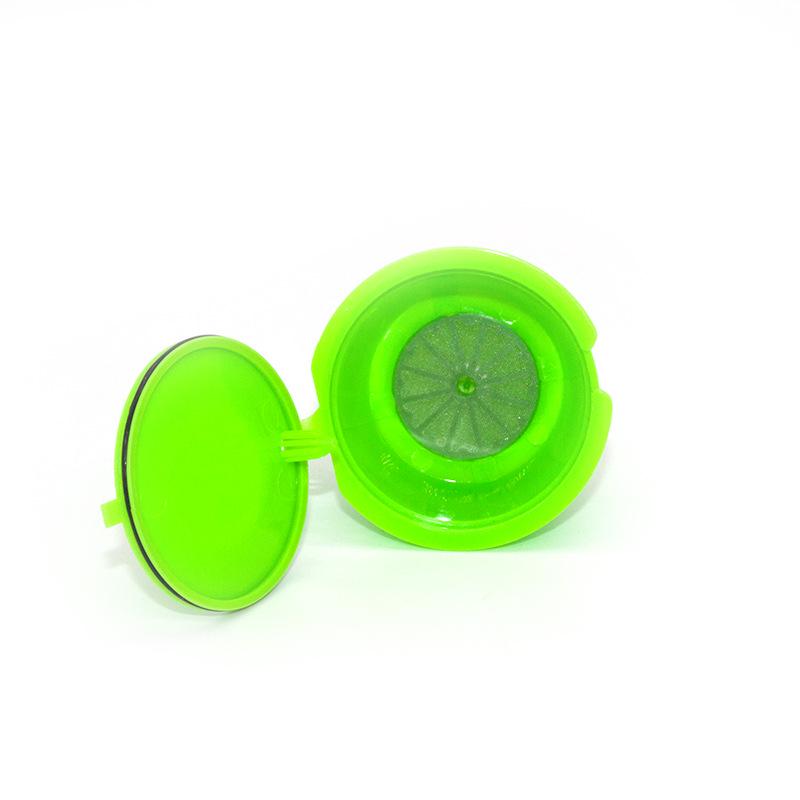 Coffee Capsule Filter: Refillable Stainless Steel & Plastic Duoqukusi Cup