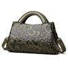 2025 Autumn Vintage Embossing Shoulder Crossbody Bags Large Capacity Leather Casual Tote Bags Travel Commuting Handbags