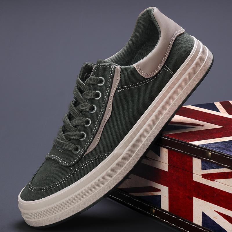 New Spring Mens Shoes Korean Style Versatile Trendy Casual Mens Canvas Shoes Comfortable and Breathable Niche Cloth Shoes for Men