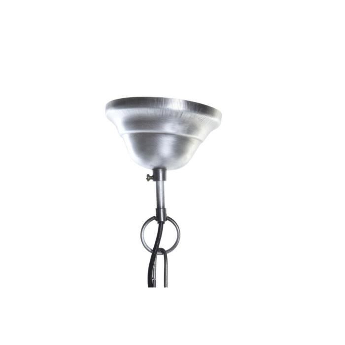 Sølvfarget pendel 220 v 50 w (41 x 41 x 34 cm)