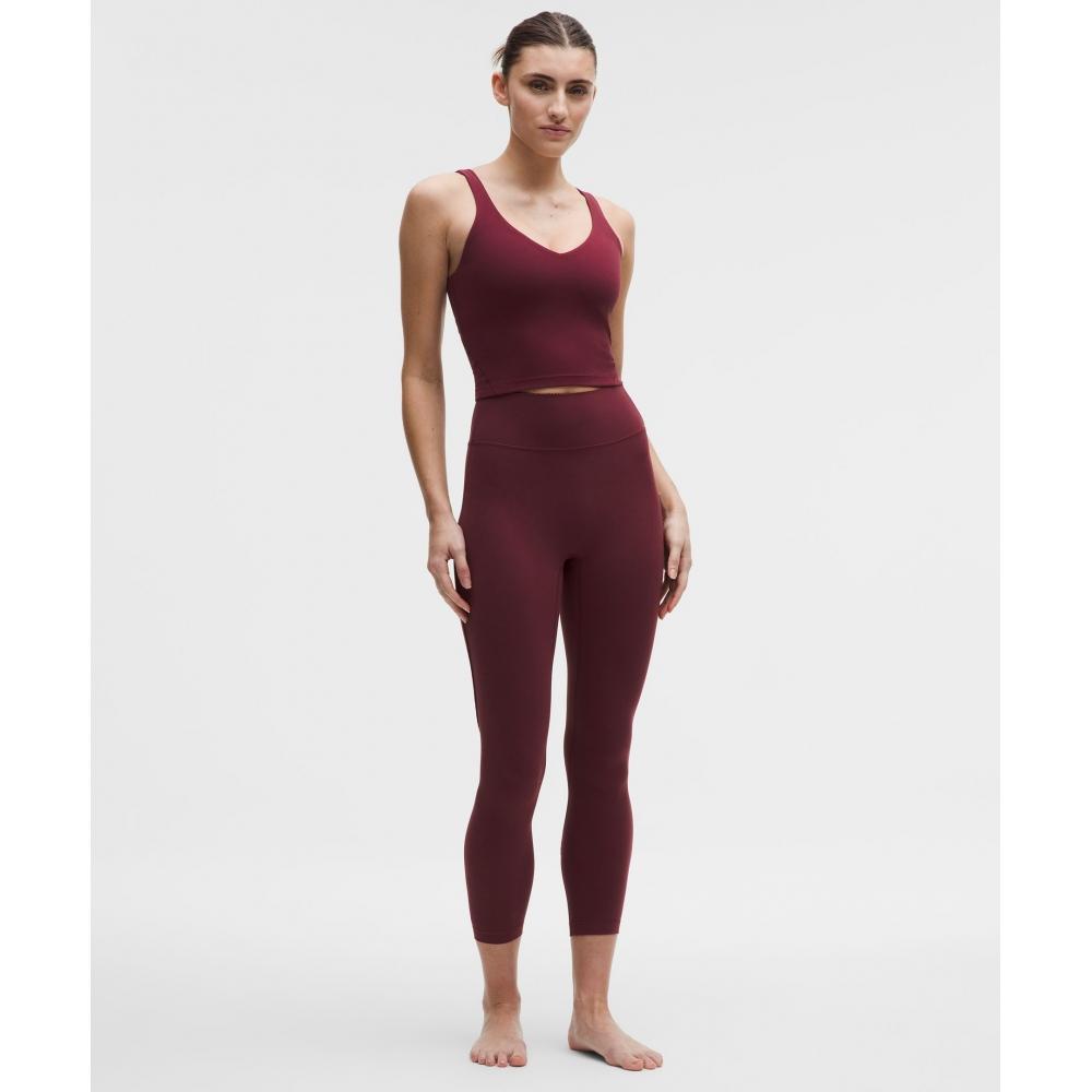 Lululemon Align  TAnk Top  Light Support  A B Cup Burgundy BAy
