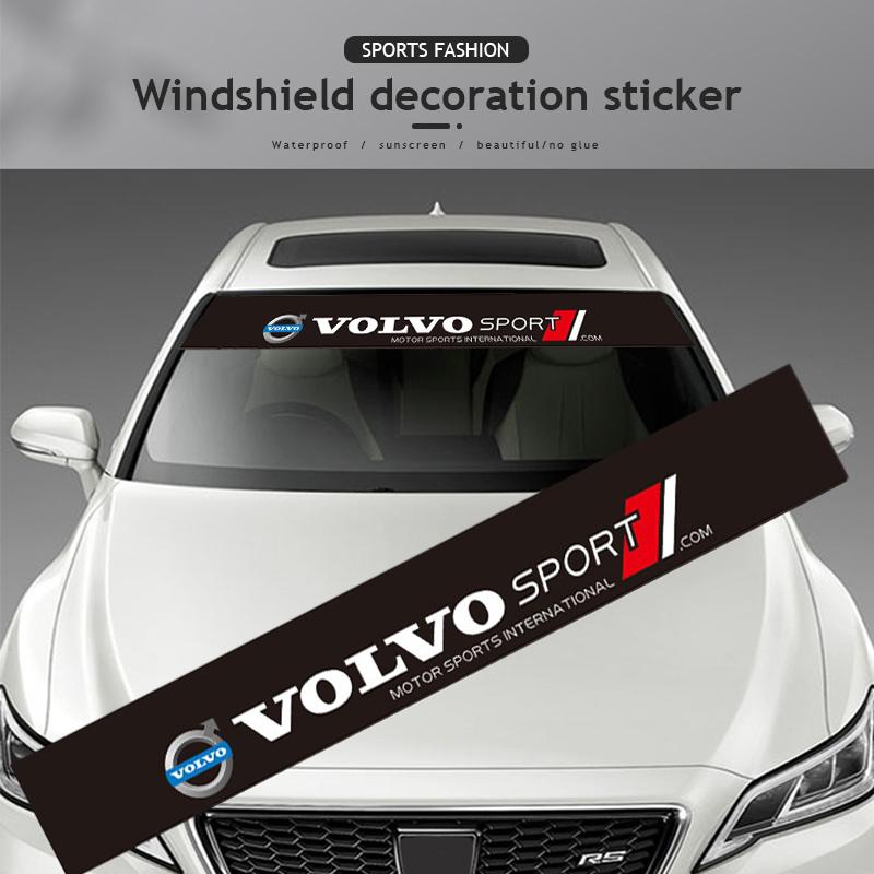 Car Stickers Car Middle Column Creative Stickers For Volvo V60 V40 XC90 S60 C30 V50 V70 S90 AWD Car Modification Decorative Film