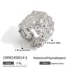Ring Titanium Steel Jewelry of Luxurious and High-end Style Finger Ring Stainless Steel Accessory