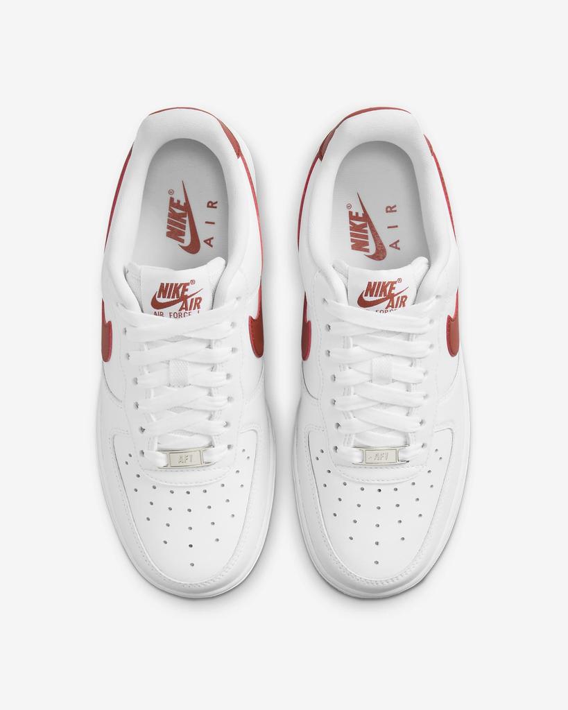 DD8959-115 Nike Air Force 1 '07 White Rugged Orange (Women's)