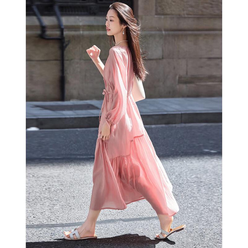 Demana Dopamine Series Lyocell Pleated Midi Dress S