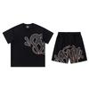 American loose hooded sweater Y2K men's and women's trendy brand hip-hop sweatpants street couple casual hoodie set foreign trade