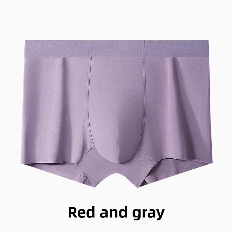 Plus Size Men's New Summer Cotton 7a Antibacterial Crotch Boxer Briefs