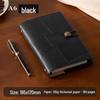 High-Grade A6 Soft Leather Portable Loose-Leaf Notebook & Customizable Retro Diary