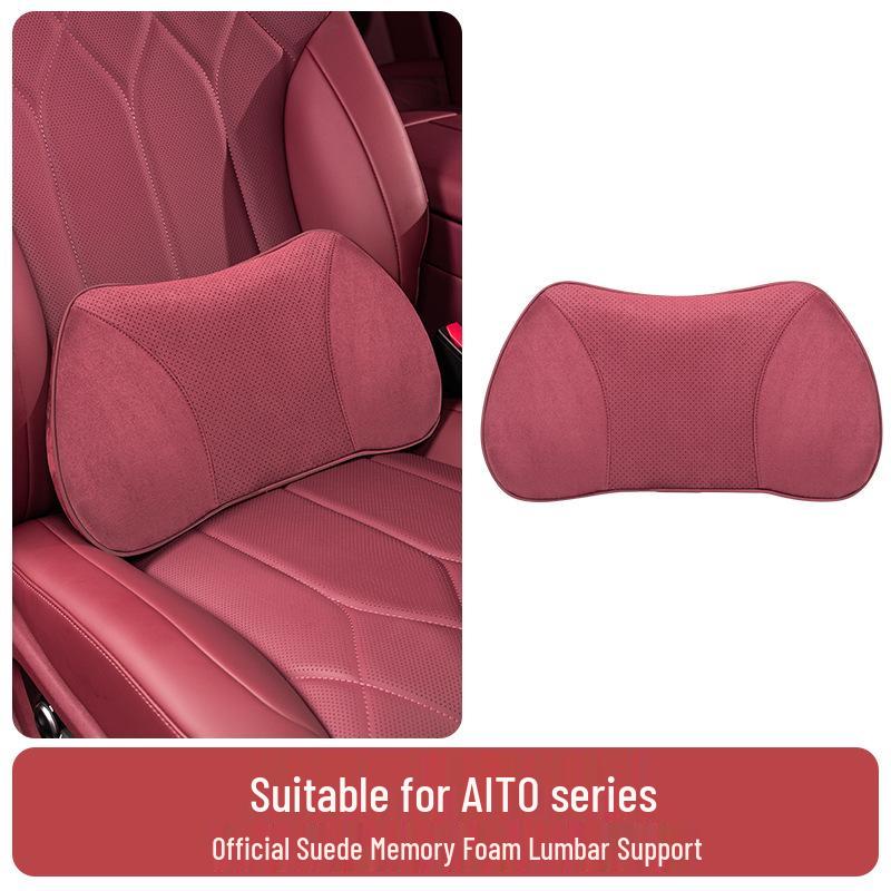 Lumbar Support & Neck Pillow for AITO M9 M8 M7 M5 - Car Headrest & Decorative Accessories.