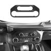 Center Air Conditioner Switch Panel Cover Trim For Ford Bronco 21+ Carbon Fiber