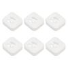 6Pcs Tennis Racket Dampener Tennis Shock Absorbers Soft Silicone Racket Dampener to Reduce Vibration Easy to Install