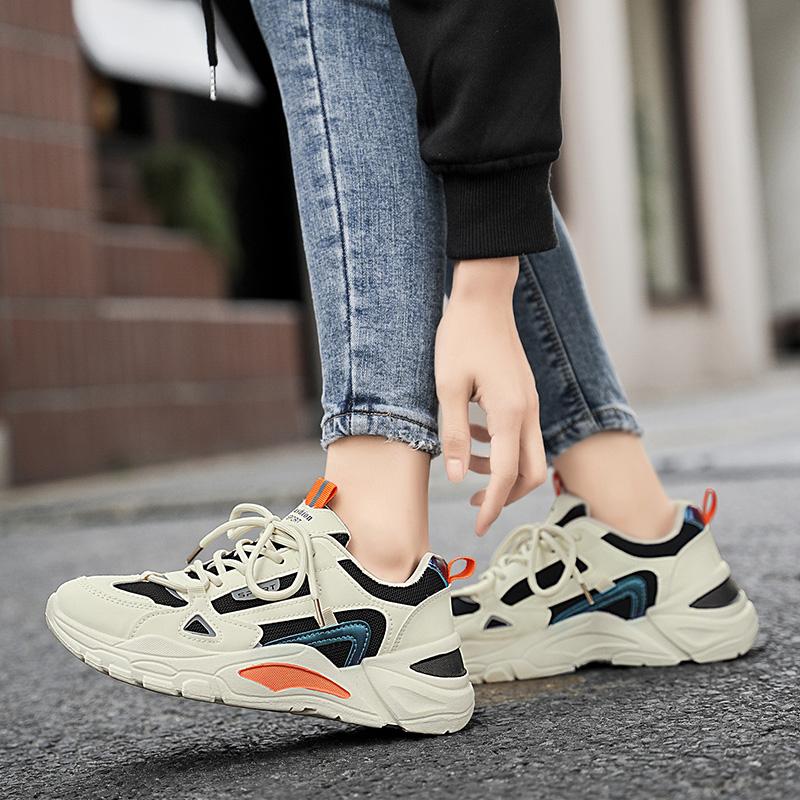 Pánské Boty Tenisky pánské ležérní Pánské Boty tenis Luxusní boty Trenér Závody Prodyšné Boty módní běžecké Boty pro ženy