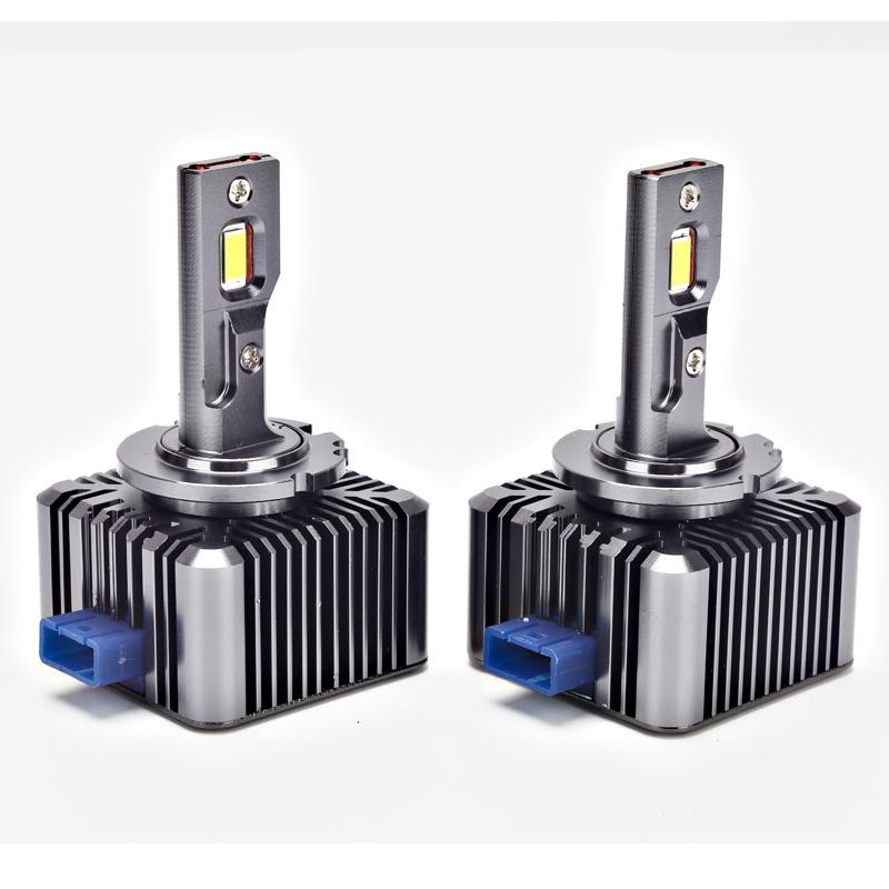 2ks auto LED D8S 25w skrytý TO LED světlomet 6000k D8S