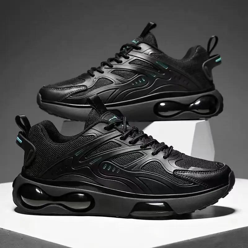 Platform Men Sneakers Breathable Running Shoes High Quality Men Shoes Fashion Comfortable Casual Shoe Mesh Non Slip Tennis Shoes