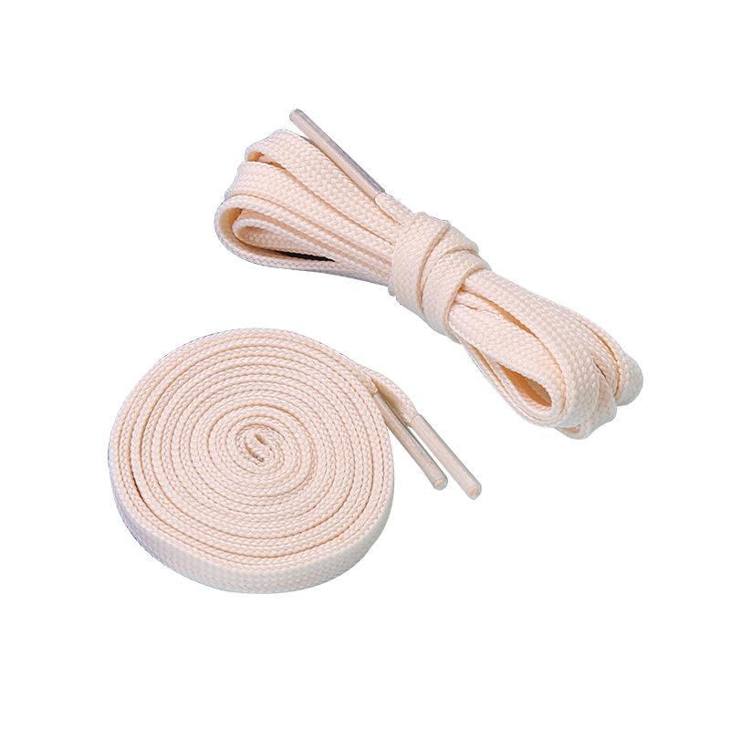 6mm Double Layer Flat Shoelaces for Sneakers, Basketball & Skate Shoes, Casual Hat Bands, Black Pants Waistband Drawstring.