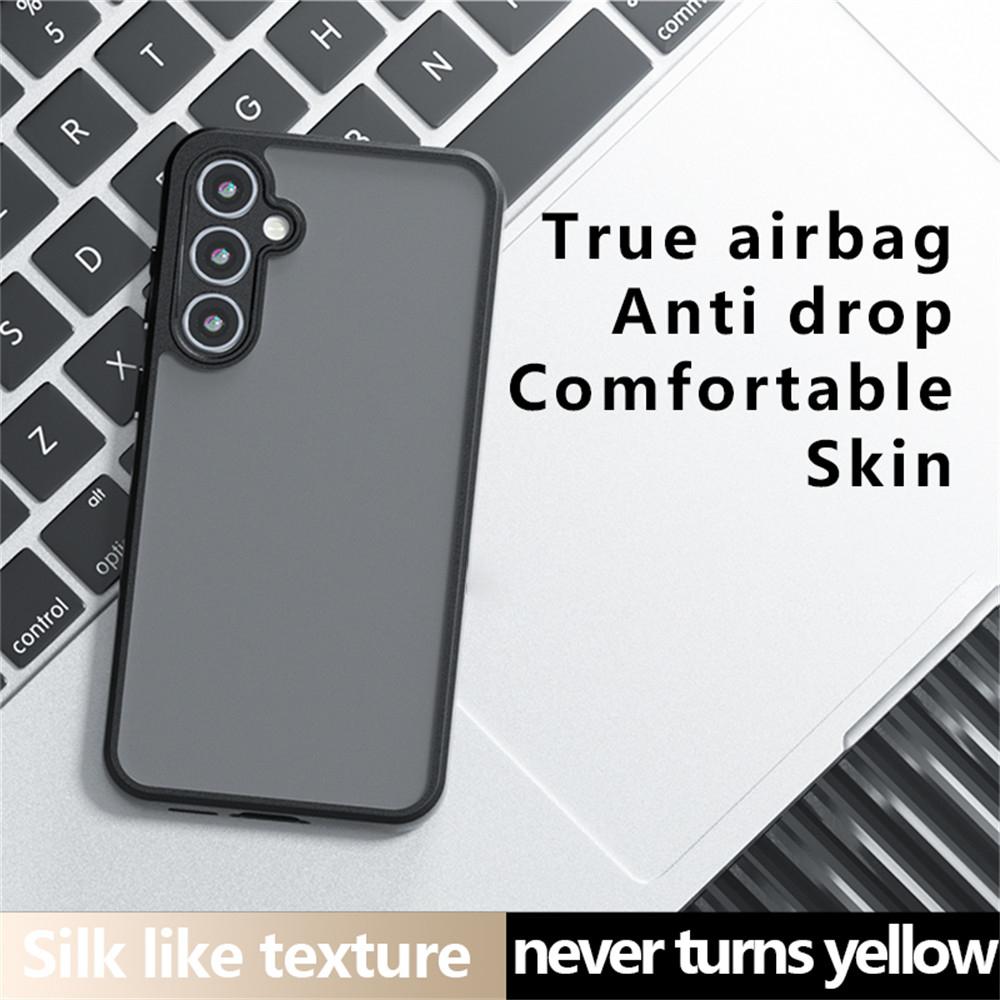 Für Samsung Galaxy S25+ Hülle Sturzsichere TPU+PC Matte Rückseite Handyhülle