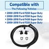 7C3Z-17K605-A Wiper Windshield Washer Hose Nozzle Kit Fit for 2008-2010 Ford F250 F350 F450 F550 Super Duty Replace 7C3Z-17603-A
