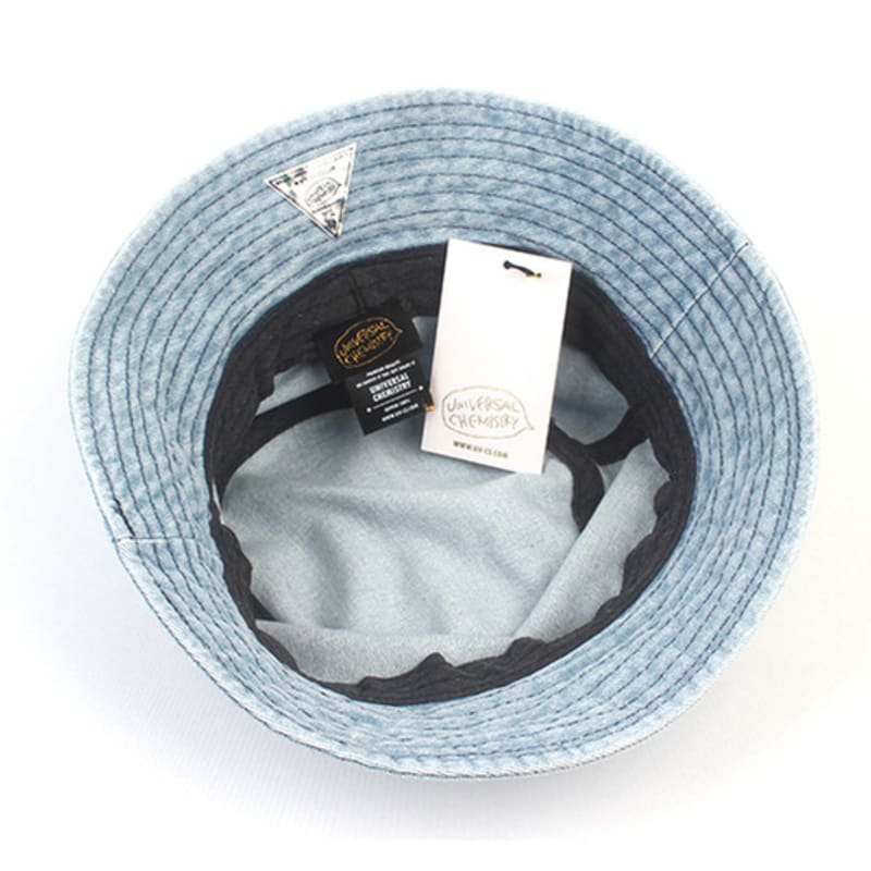 Universal Chemistry Pigment Light Denim Washing Bucket Hat