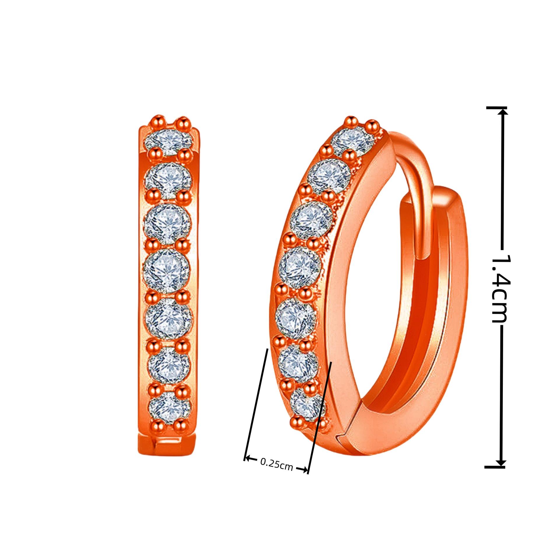 

Ретро Мода Корейское Серебро Бриллиант Одинарный Ряд Каффы для Ушей для Женщин