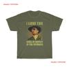 I Love The Smell Napalm In Morning T Shirt Vintage Washed Top For Everyday Wear Stretched Soft Graphic Homme Stylish Versatile