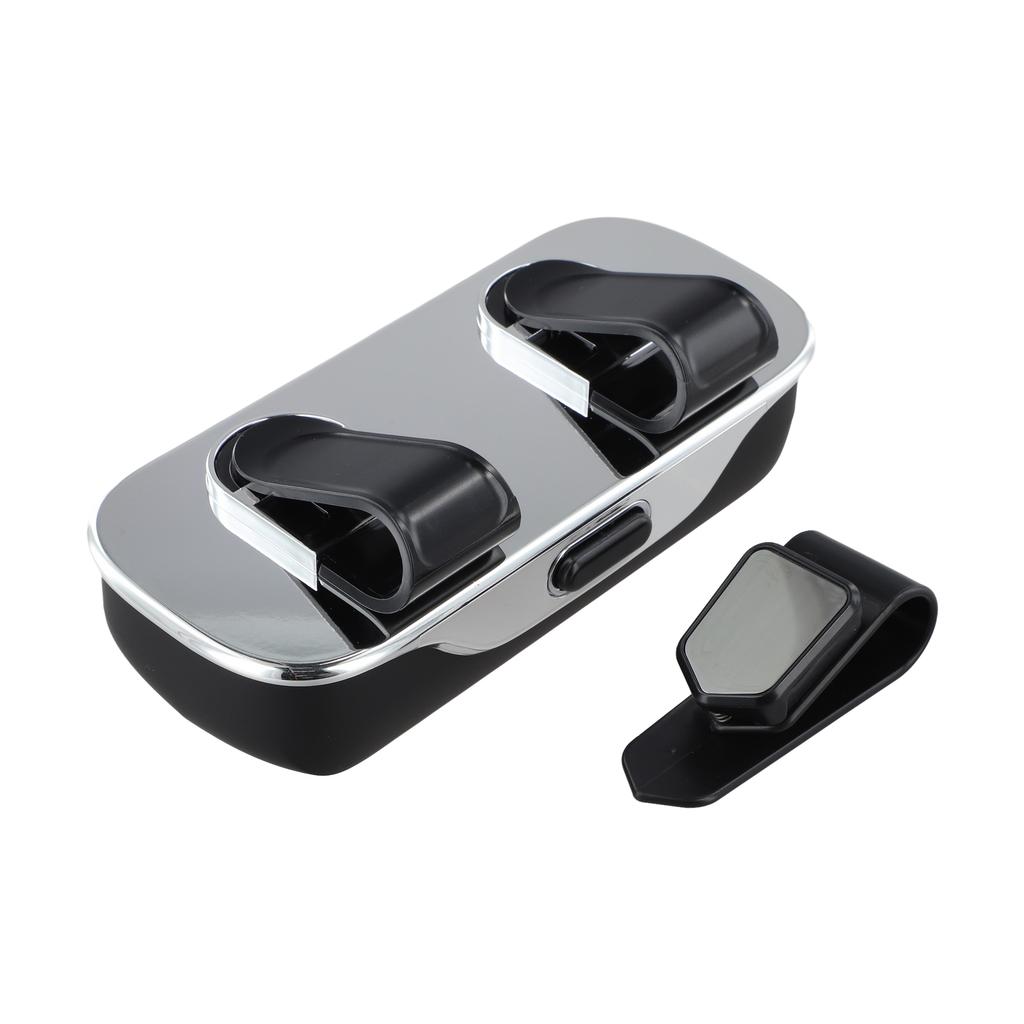 1PC Car Glasses Case Portable Sunglasses Holder Sun Visor Car Interior Decoration Anti-Scratch Eyeglasses Protection Box