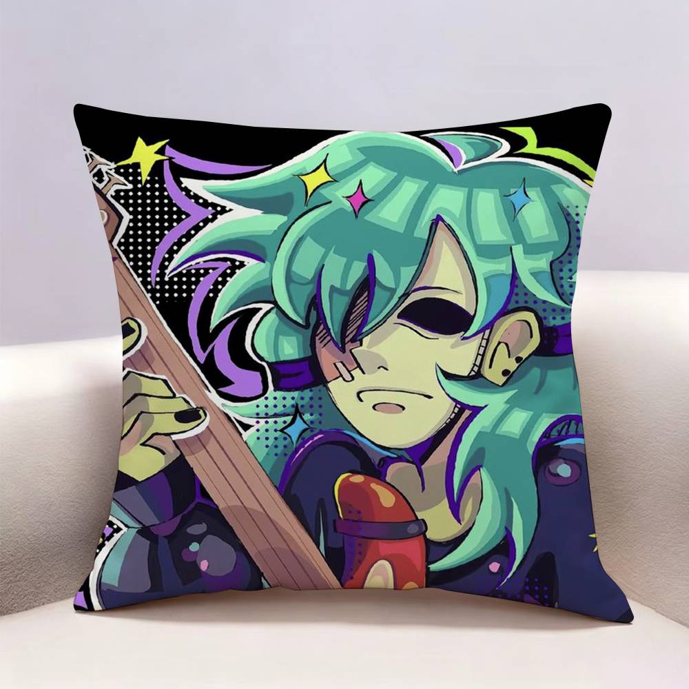 Horror Game SSally Face Doublesided Print Pillow Case Cushion Cover Throw Pillow Case For Car Sofa