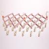 29-Clip Foldable Windproof Quick-Dry Multi-Functional Clothes Rack