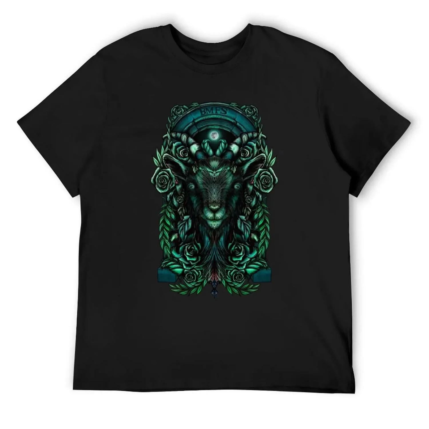Billy Goat T-Shirt Blouse blue archive blanks plain clothing for men S
