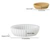 S/M/L Wavy Edge Tray Mold Striped Design Storage Bowl Mold New Flower Pot Mold  Soap Making