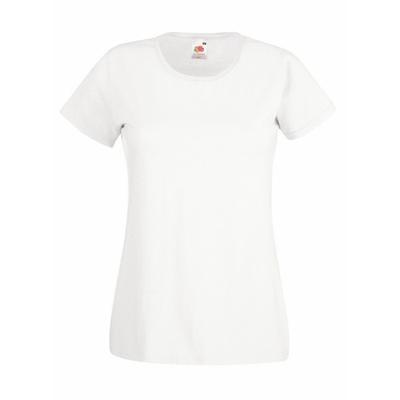 Womens/Ladies Value Fitted Short Sleeve Casual T-Shirt