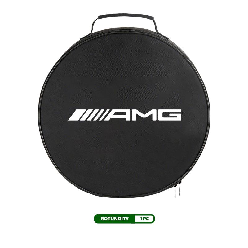 For AMG Car Styling Portable Charger Plugs Storage Carry Bag Charging Gun Organizer Mercedes Benz GLC GLE GLK W190 W201 C180
